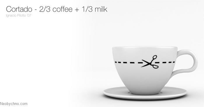 Идеальный рецепт кофе: 2 части кофе и 1 часть молока