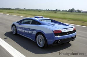 Суперкар Lamborghini Gallardo Polizia Lamborghini Gallardo Polizia