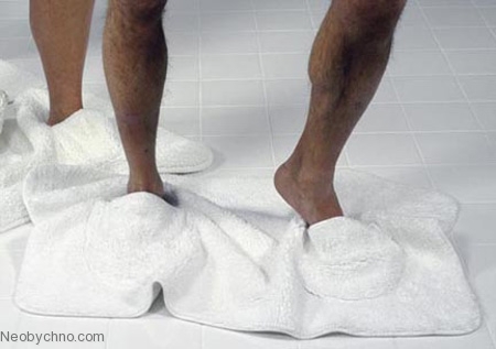  Тапочки-полотенце 