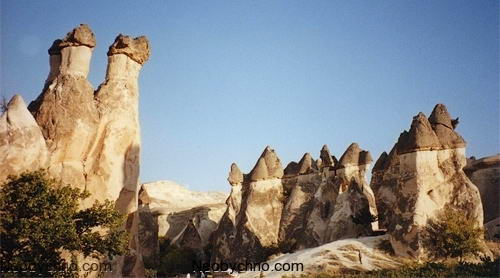 Каменные грибы Каппадокии, Турция