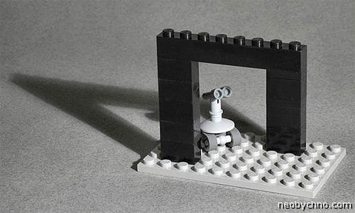 Лего, иллюзия, невозможная фигура
