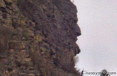Профиль Линкольна в скале