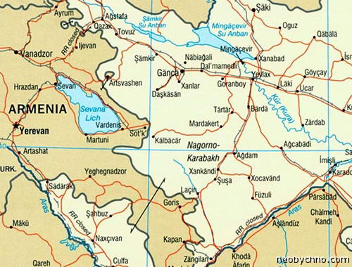 Граница Армении и Азербайджана