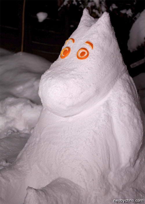 Снежный муми-тролль