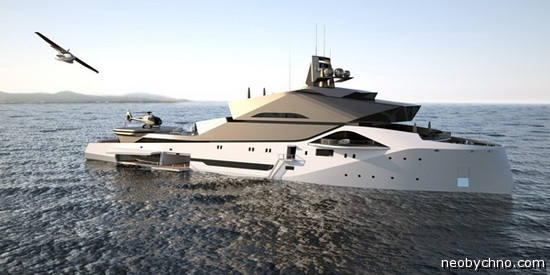 Неприметная мегаяхта