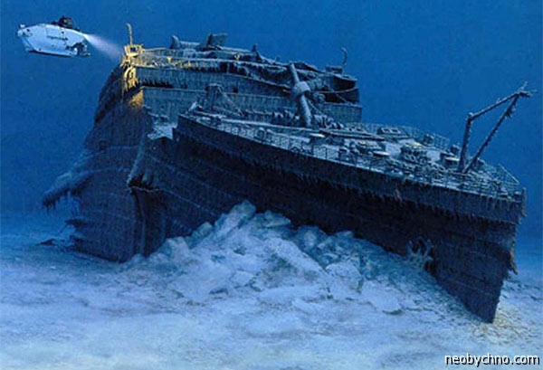 Титаник на дне