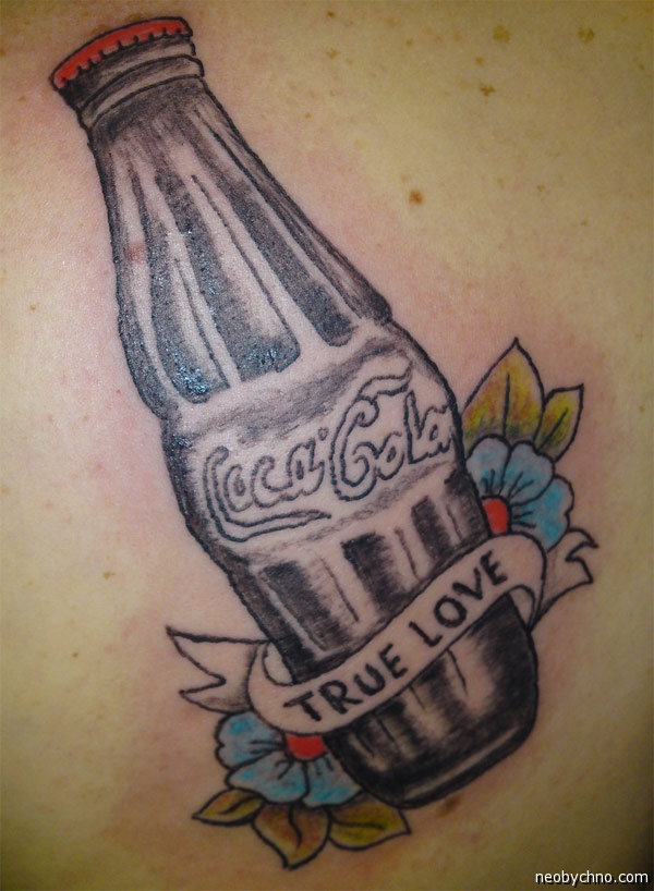 Татуировка кока-кола