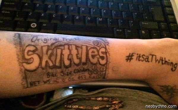 Skittles Tattoo