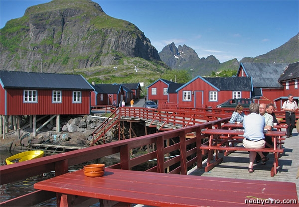 Поселок в Норвегии