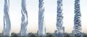Вращающийся небоскреб в Дубае, ОАЭ
